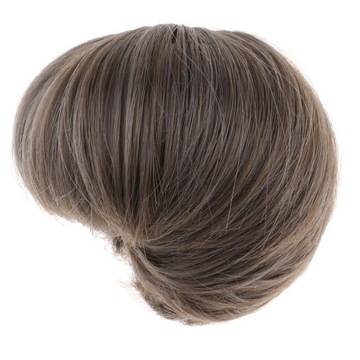 2 стильных 1/кукольных шиньона с