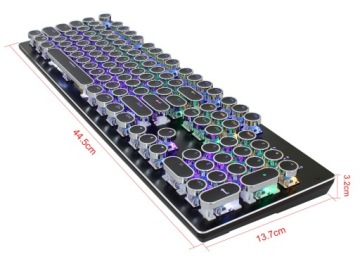 МЕХАНИЧЕСКАЯ ИГРОВАЯ КЛАВИАТУРА С RGB ПОДСВЕТКОЙ