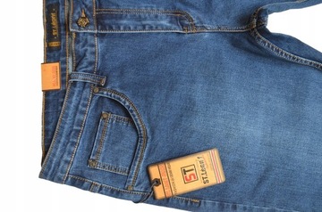 DUŻE DŁUGIE spodnie jeans 96-98cm W36 L38