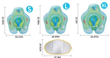 НАДУВНОЕ ДЕТСКОЕ КОЛЬЦО (L)