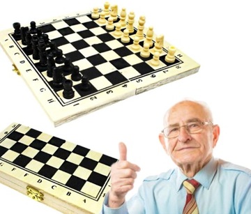 SZACHYTRUNIEJOWE KLASYCZNE SKŁADANE DLA DZIADKA PRZENOŚNE