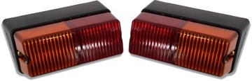 KOMPLET LAMP TYLNYCH ZESPOLONYCH T-25 METALOWE, LEWA + PRAWA