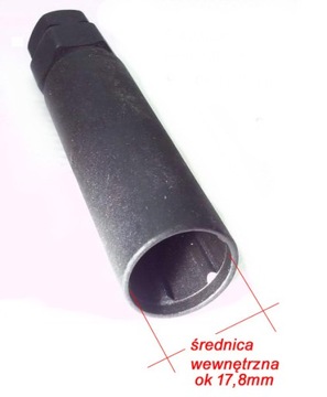 ГАЙКОВЫЙ КЛЮЧ ДЛЯ УЗКИХ ТОНКИХ БОЛТОВ, ГАЙКА-ПРУЖИНА, 6 ШТАНЦЕВ, 17,8 мм SD TPI