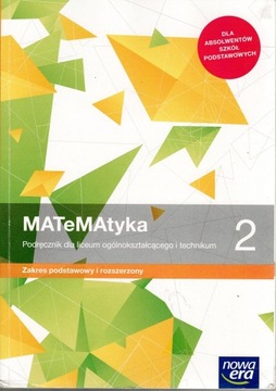 MATEMATYKA 2 PODRĘCZNIK ZR BABIAŃSKI NOWA ERA