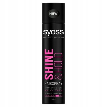 SYOSS LAKIER 300ml SHINE HOLD RÓŻOWY