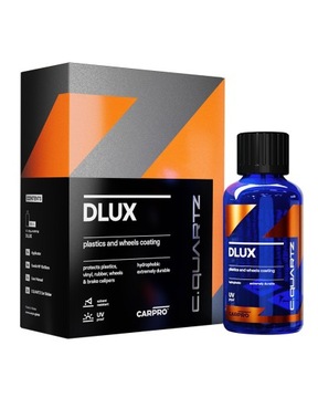 CARPRO DLUX CQUARTZ Powłoka do felg 30ml KIT zestaw na plastiki tworzywa