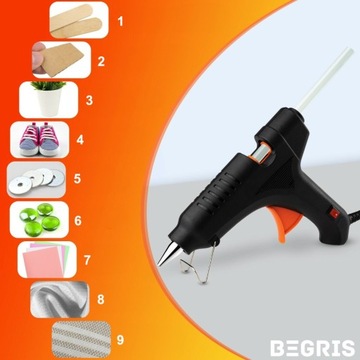 HOT GUN GLUE 11 мм x 300 мм 1 кг картриджи бесцветные 35 шт.