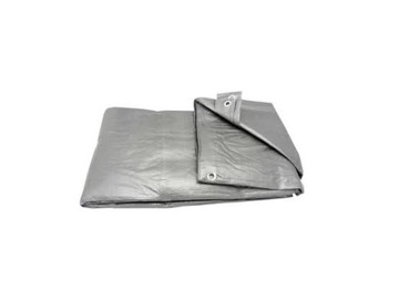 Plandeka 120 g SREBRNA 10 x 12 m gruba i MOCNA!