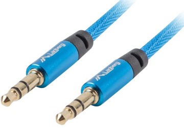 Kabel Stereo Audio mini-JACK 3,5mm Wtyk AUX TPE 3m