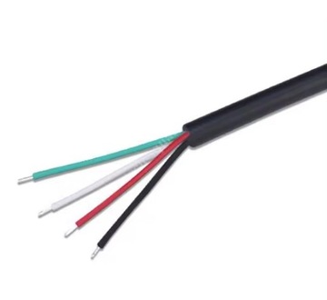 РАЗЪЕМ USB-C С 4-КОНТАКТНЫМ КАБЕЛЕМ, 30 СМ, питание + данные, 22AWG, 5 В/3 А