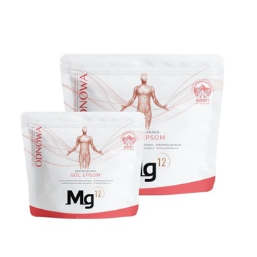 Sól EPSOM Mg12 ODNOWA regeneracja i antybakteryjna ochrony skóry 5 kg