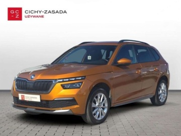 Skoda Kamiq Crossover 1.0 TSI 110KM 2022 Skoda Kamiq 1.0TSI 110KM Style Pakiet Comfort Pakiet promocyjny Tech Serwi