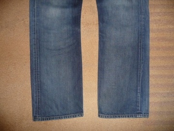 Spodnie dżinsy LEVIS 501 W38/L34=49/116cm jeansy
