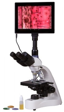 Тринокулярный цифровой микроскоп Levenhuk MED D10T LCD