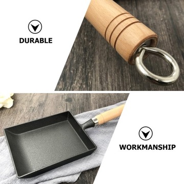 Стейк-сковорода, квадратная кухонная утварь