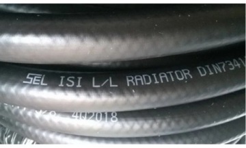 WĄŻ PRZEWÓD CHŁODNICY DO WODY 18 mm 1M RADIATOR