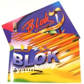 Blok rys. kolorowy A4-16