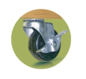 Kwietnik podstawka pod kwiaty donice kółka 30cm