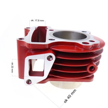 КОМПЛЕКТ ГОЛОВКИ ЦИЛИНДРОВ 100CC СКУТЕР 4T ТЮНИНГ