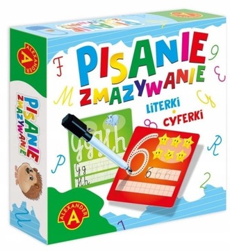 Pisanie i Zmazywanie mikro Alexander Literki Cyferki