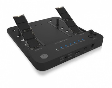 Stacja dokująca klonująca dla SSD/HDD M2 NVMe SATA