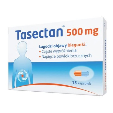 TASECTAN 500mg, 15kaps.