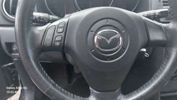 MAZDA 3 BK FACELIFT 06- VOLANT AIRBAG MULTIFUNKČNÍ KŮŽE