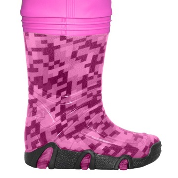 3Kamido Детские вейдерсы, вейдерсы, вейдерсы - CRAFT, розовый 29/30