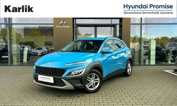 Hyundai Kona I Crossover Facelifting 1.0 T-GDI 120KM 2022 Hyundai Kona MODERN 120 KM Salon Polska Niski Przebieg Benzyna 120KM