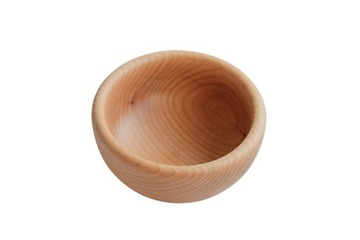 Miska drewniana na przekąski sałatki misa śr 12 cm