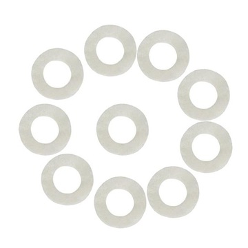 Набор фетровых шайб для верхнего раструбного клапана, 10 шт, белые