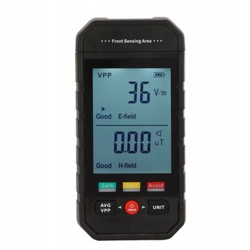Miernik EMF ręczny przenośny cyfrowy LCD duży