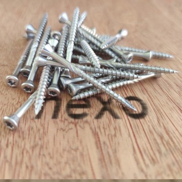 ВИНТЫ ДЛЯ ДЕКИ 4x60 C2 ДЛЯ ДЕРЕВА ДЛЯ ПОСОФИТА С КОНИЧЕСКОЙ ГОЛОВКОЙ x500