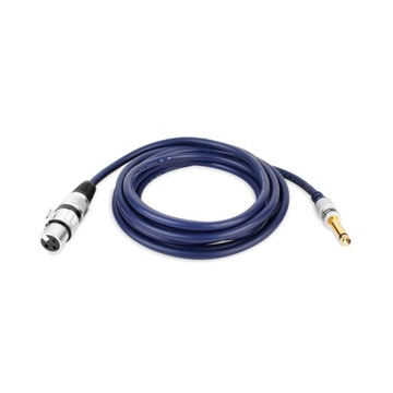 Kabel Gniazdo XLR - Wtyk Jack 6,3 VITALCO 5,0 m
