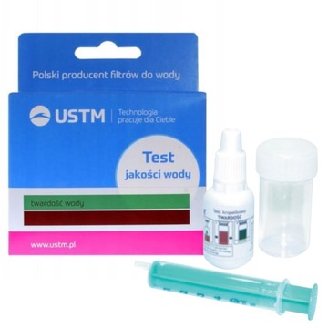 USTM TEST-T KROPELKOWY TEST JAKOŚCI TWARDOŚCI WODY TESTER
