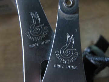 Noski Nowe Aluminiowe Campagnolo z Paskami do Pedałów Platformowych.
