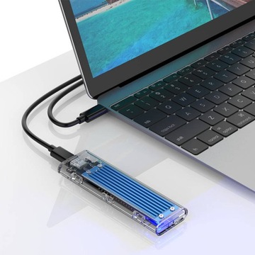 АДАПТЕР ORICO CASE HUB USB SSD POCKET M 2 NVME USB-C 3.1