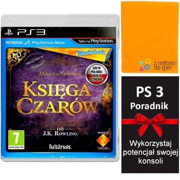 WONDERBOOK KSIĘGA CZARÓW GRA Po Polsku PL PS3