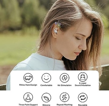 Беруши для сна, белая коробка, 2 шт.