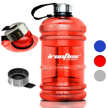Gallon Water Jug 2,2l BUTELKA NA WODĘ KANISTER NA SIŁOWNIĘ Ironflex
