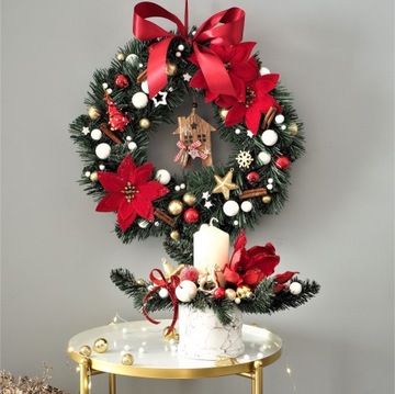 РОЖДЕСТВЕНСКИЙ ВЕНОК, РОЖДЕСТВЕНСКИЙ КРЕМ ДЛЯ ДВЕРИ