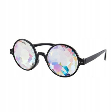 1PC Kalejdoskop oczu okulary Trudne okulary