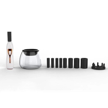 Сушилка для чистки кистей для макияжа с 8 резинками.