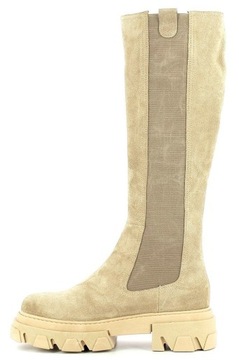 CARINII B5963 ОФИСНЫЕ БОТИНКИ, ЗАМШЕВАЯ КОЖА, БЕЖЕВЫЙ 37