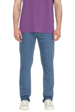 Spodnie VOLCOM VORTA SLIM FIT JEANS męskie jeansowe bawełniane r. W32 L32