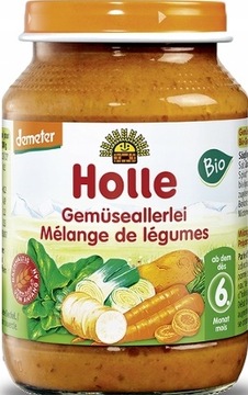 HOLLE Danie Puree Mix Warzywny Bio 190g