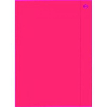 ПАПКА С ЛАСТИКОМ А4+ ФЛУОРЕСЦЕНТНАЯ INTERDRUK MIX 1 шт.