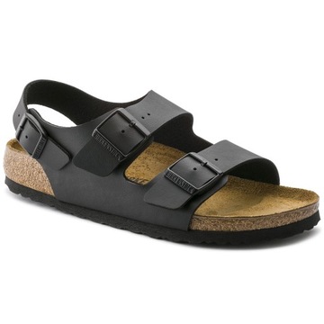 Birkenstock męskie sandały MILANO BS 034791 - czarne