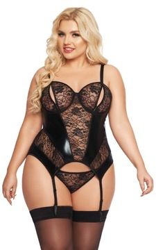 Komplet Gorset i Stringi Jessica SoftLine 1897 3XL