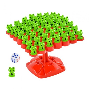 Gra interaktywna Montessori Frog Balance Tree dla dzieci w przedszkolu